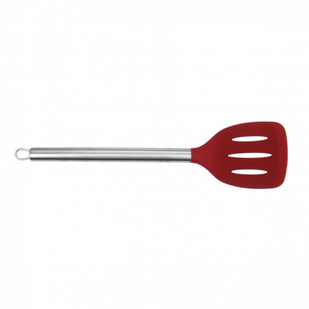 Espátula de Silicone Cabo Inox 12071 - Vinho