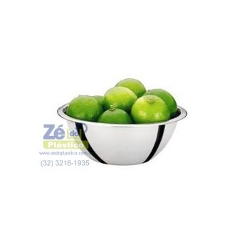 Tigela Inox tipo Bowl 20 cm - X0012
