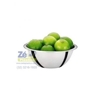 Tigela Inox tipo Bowl 20 cm - X0012