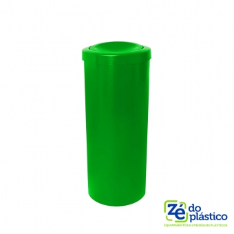 Lixeira modelo H-50 c/ tampa Flip - 22 Litros