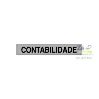 Placa Sinalização - Cotnabilidade