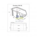 Caixa Bin Nº 6 - Preta