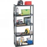 Estante Plástica com 5 Prateleiras - Linha Doméstica