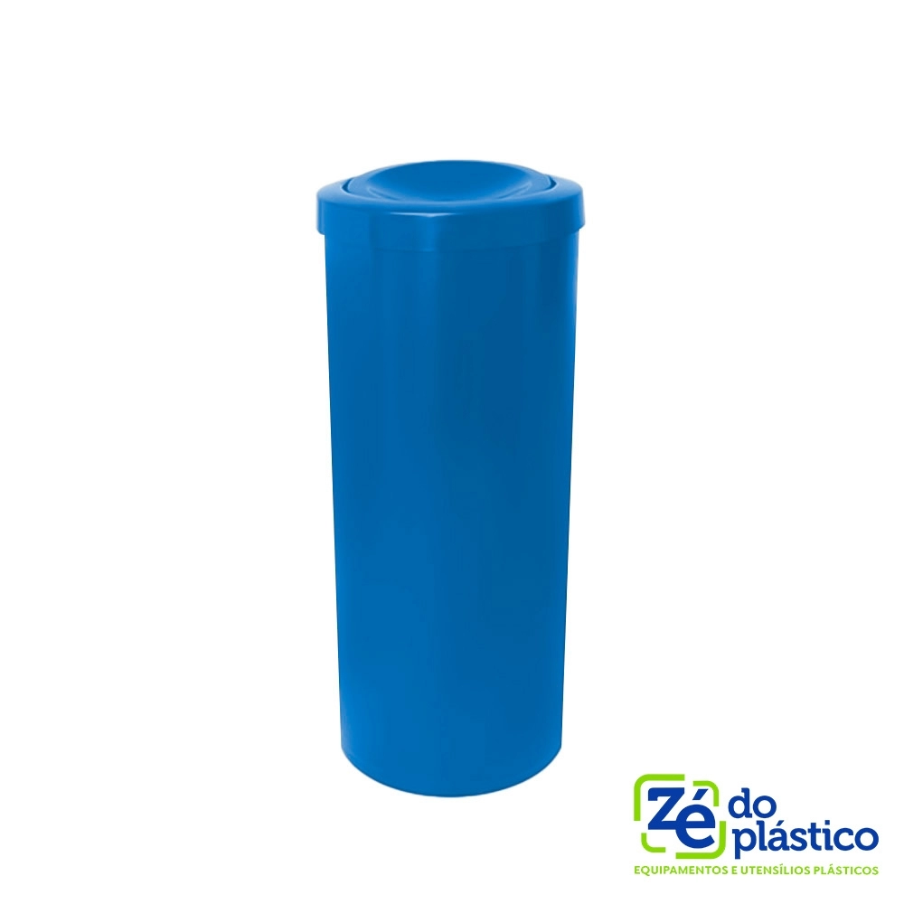 Lixeira modelo H-50 c/ tampa Flip - 22 Litros