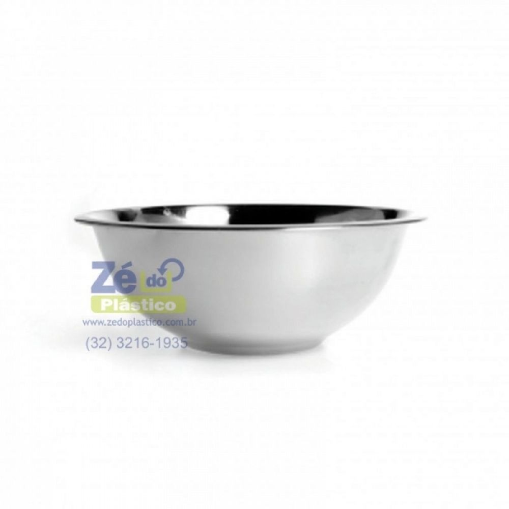 Tigela Inox tipo Bowl 16 cm - X0052