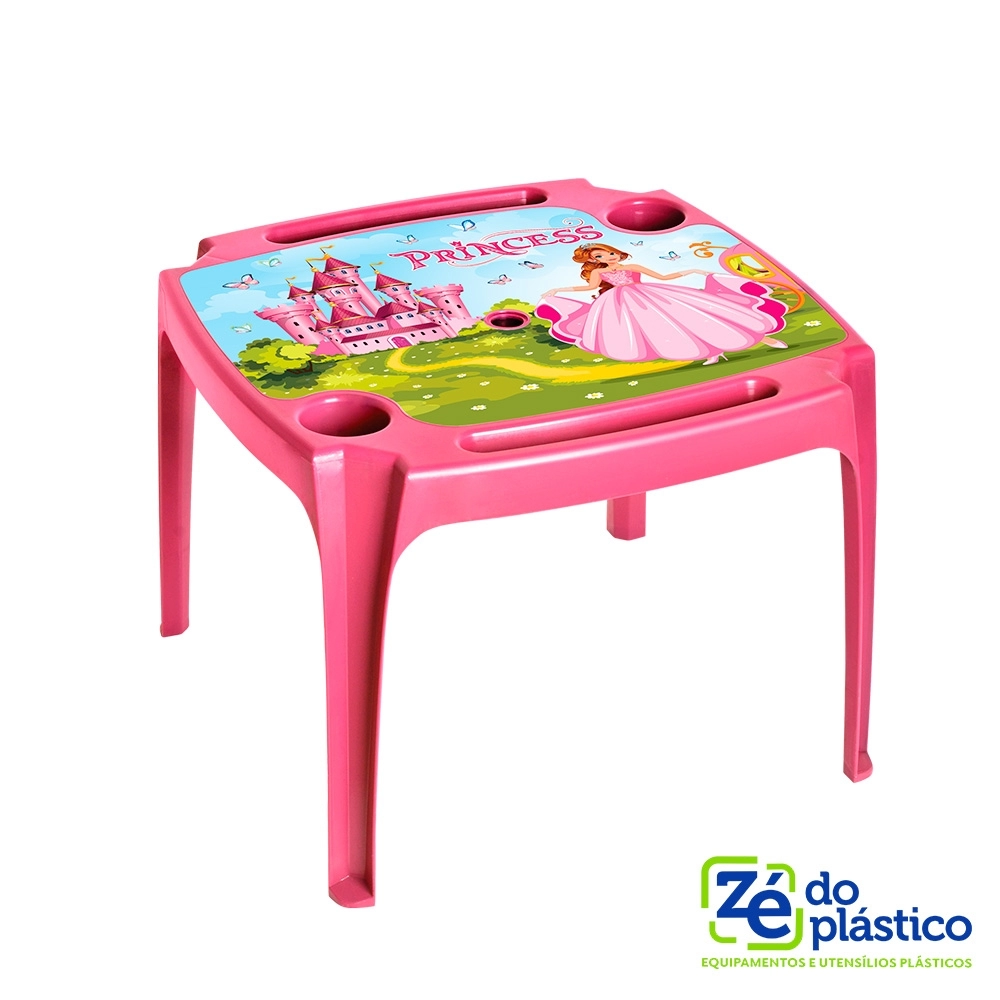 Mesa Infantil Rosa - A213