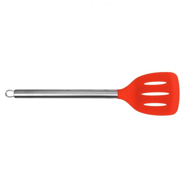 Espátula de Silicone Cabo Inox 12071 - Laranja