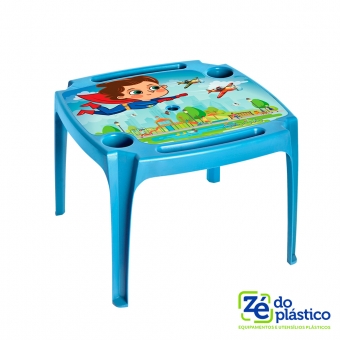 Mesa Infantil Azul - A214