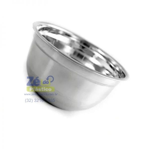 Tigela Funda Inox tipo Bowl 26 cm - X0065
