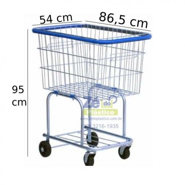 Carro de Hall para Condomínio - 140 Litros