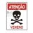 Placa Sinalização - Atenção Veneno