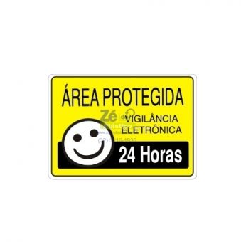 Placa Sinalização - Área Protegida