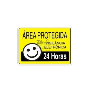 Placa Sinalização - Área Protegida