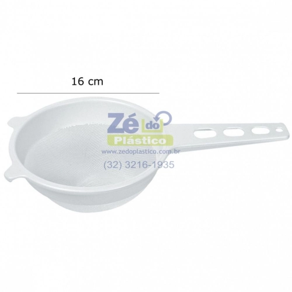 Peneira Plástica 16 cm