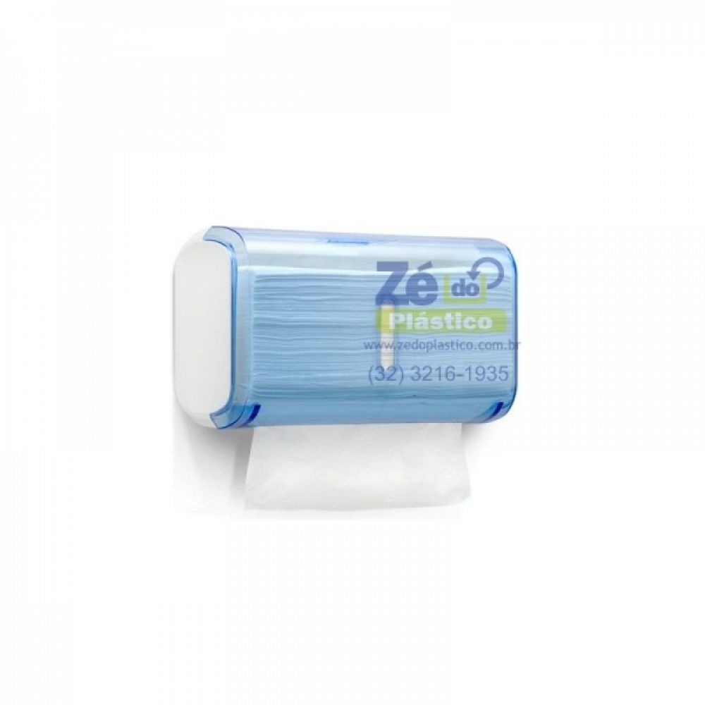 Suporte Papel Toalha Compacto - Azul