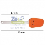 Espatula tipo Pão duro em Silicone 1152 - Laranja