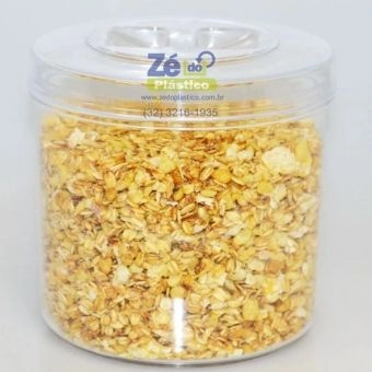 Pote Acrílico Redondo 2,5 Lts com Tampa