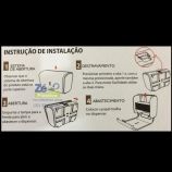 Suporte Papel Toalha Compacto - Branco