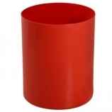 Cesto de Lixo sem tampa H-30 - Vermelho