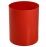 Cesto de Lixo sem tampa H-30 - Vermelho