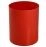 Cesto de Lixo sem tampa H-30 - Vermelho
