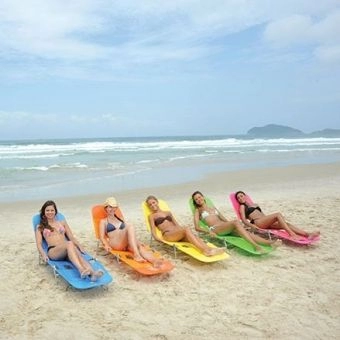 Espreguiçadeira Dobrável - Verde