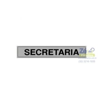 Placa Sinalização - Secretaria