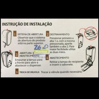 Saboneteira Compacta com Refil  - Verde