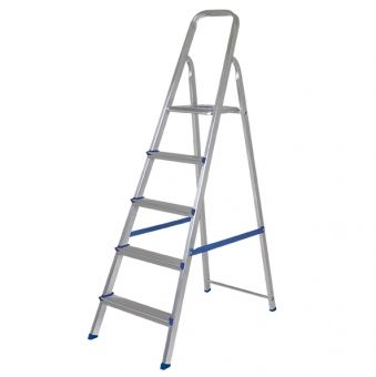 Escada de Alumínio 5 Degraus - 5103