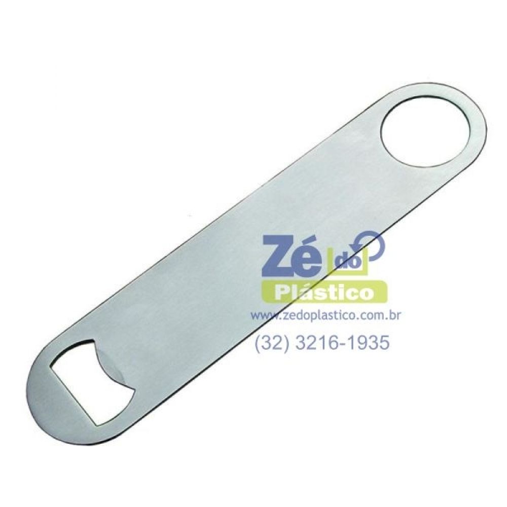 Abridor de Garrafa Duplo em Inox