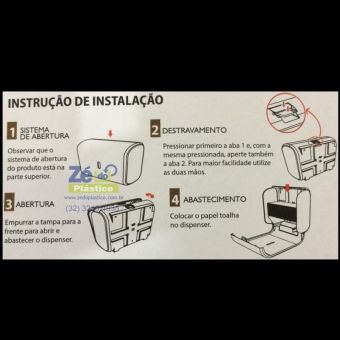 Suporte Papel Toalha Compacto - Marrom