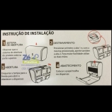 Suporte Papel Toalha Compacto - Marrom