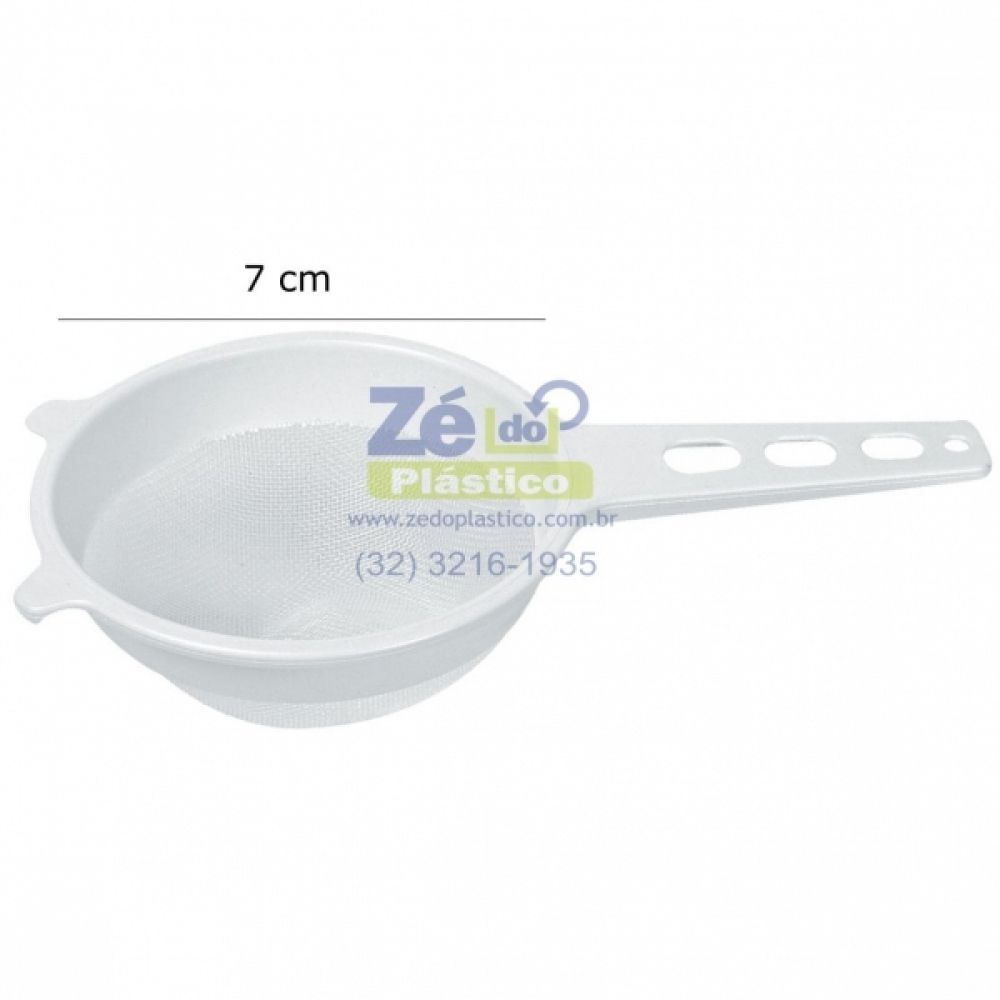Peneira Plástica 7 cm