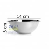Tigela Inox tipo Bowl 14 cm - X0011