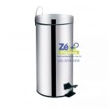 Lixeira Redonda Inox com Pedal 5 Litros