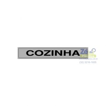 Placa Sinalização - Cozinha