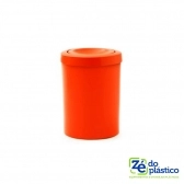 Lixeira modelo H-30 c/ tampa Flip - 13 Litros