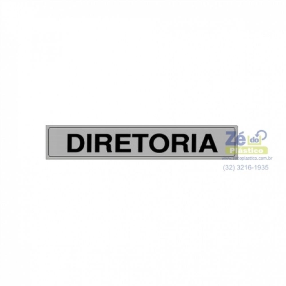 Placa Sinalização - Diretoria