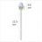 Colher de Poliamida 30 cm - C01