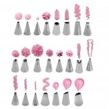 Kit com 24 Bicos para Confeitar em Inox - Y17788