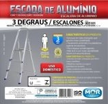 Escada de Alumínio 3 Degraus - 5101