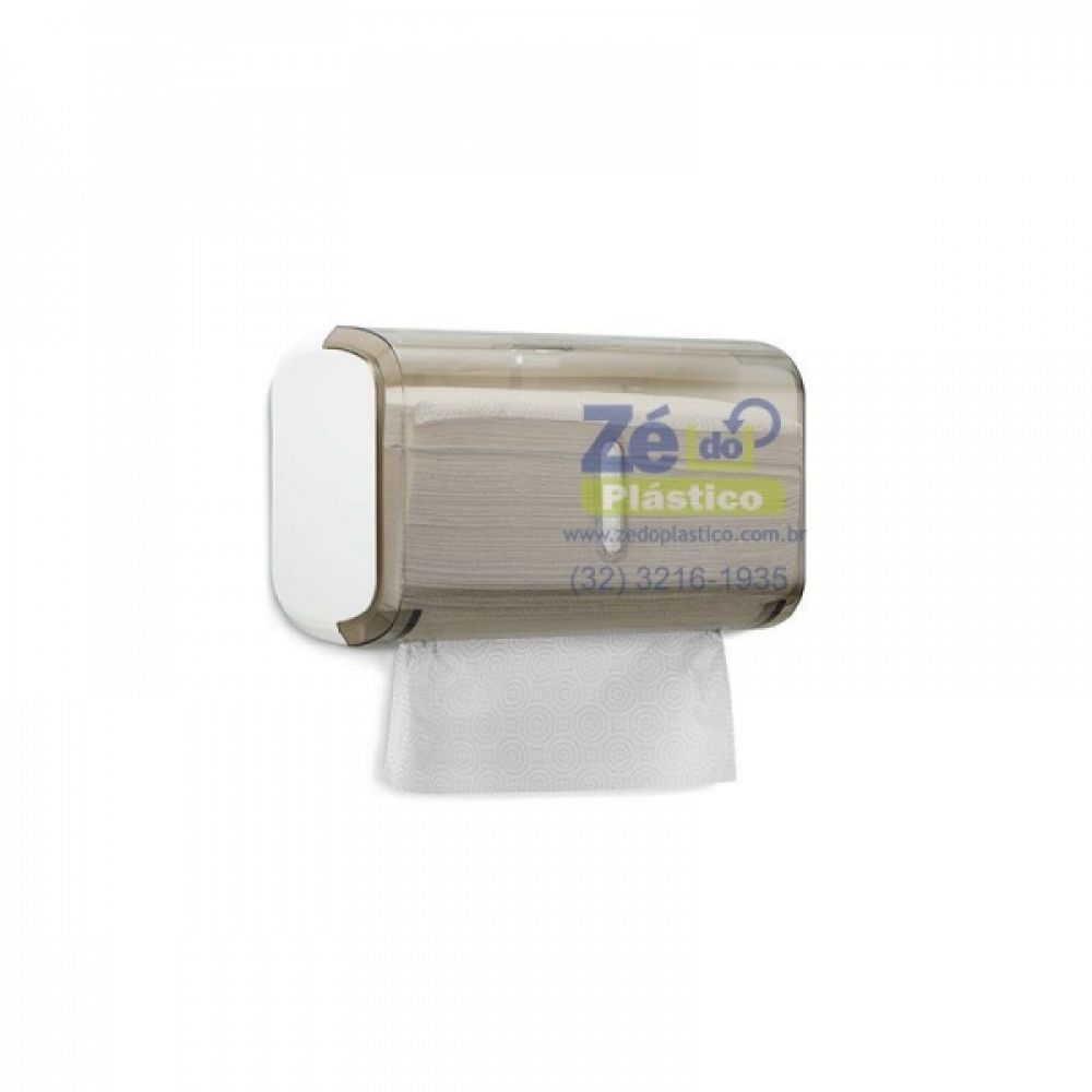 Suporte Papel Toalha Compacto - Fumê